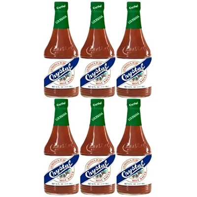 Louisiana Pure острый соус ценность упаковка| 6 унций бутылка | упаковка из 6 - Изображение 1 из 4