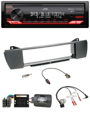 JVC Bluetooth USB DAB Lenkrad Autoradio für BMW Z4 E85 2003-2008 - Bild 1 von 4