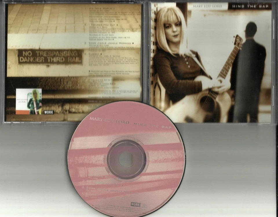MARY LOU LORD Mind The Gap мини карьера сэмплер промо DJ CD сингл 1997 OSK2917 - Изображение 1 из 1