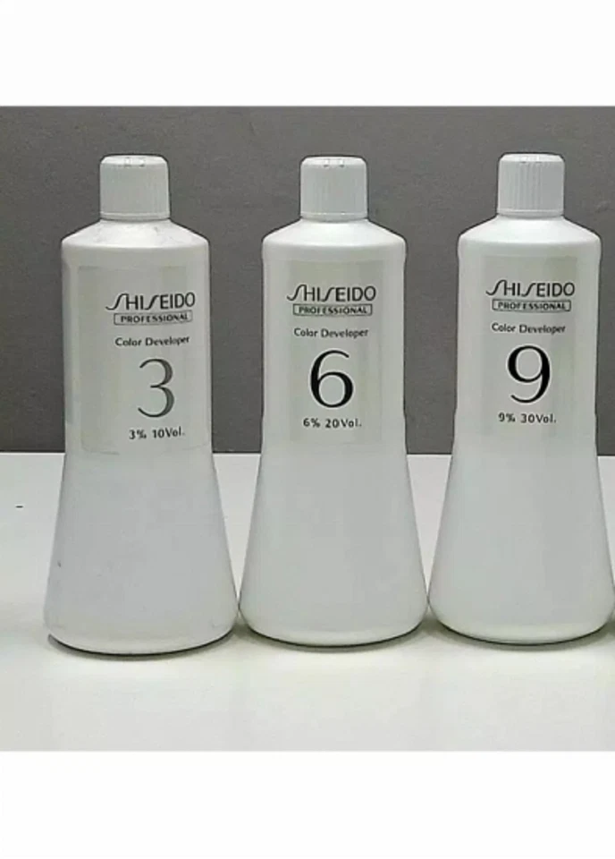 1X Bottle Shiseido  Primience  Color  Developer   3%,  6%,  9% ,  1000ml AD - Image 1 of 1