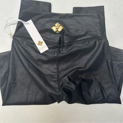 Legging Fierce + Regal Nuevo con Etiquetas The Shiny Negro Mezcla de Nylon Talla XXS Foto 1 de 4