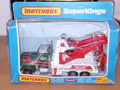 Matchbox Super kings, K-20 "Peterbilt Wreck Truck". Carroattrezzi. - Immagine 1 di 4