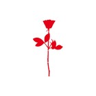 Rose 6 cm red mobile phone car door window decoration film Depeche fashion sticker tattoo