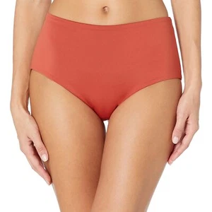 Maaji Women's Standard Bikini Bottom High Rise Signature Cut, Red, S - Picture 1 of 3