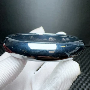 61mm Natural Terahertz Wave Gemstone Bangle Bracelet AAA - Picture 1 of 6