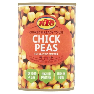 KTC Chick Peas in Salted Water 400G (Pack of 3) - Picture 1 of 1