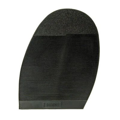 Schuhsohle Gummi-Sohle schwarz, Regent Rillenprofil Halbsohle 1 Paar (Auswahl) - Bild 1 von 3