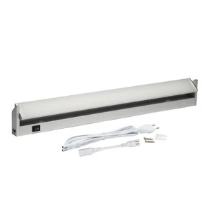 LED Unterbauleuchte Küche Alu schwenkbar Unterschrankleuchte Lichtleiste silber - Bild 1 von 7