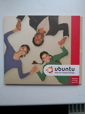 Original Ubuntu 5.10 PC Linux Install & Live CD - Image 1 of 2