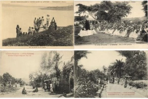 IVORY COAST COTE D'IVOIRE AFRICA 160 Vintage Postcards Mostly pre-1950 (L6680) - Picture 1 of 12