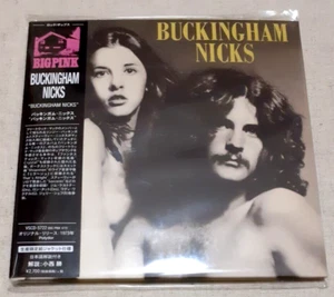 Buckingham Nicks - Lindsey Buckingham Stevie Nicks CD Limited Paper Jacket w/OBI - Imagen 1 de 3