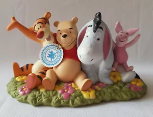 NEU ENESCO DISNEY TIGGER POOH & FRIENDS 2008 FIGUR PUUH EEYORE PIGLET IAAH #1477 - Bild 1 von 4