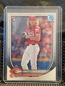 Rhett Lowder RC 2025 Bowman Chrome Mega - Mojo - #6 Reds - Bild 1 von 2