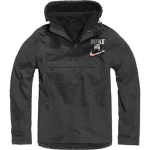 Herren Schlupfjacke Windbreaker GEFÜTTERT Horror Mike Größe S - 5XL winterjacke - Bild 1 von 2
