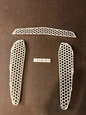 1965/1966 Mustang Shelby GT-350 Hood Scoop Grill And Side Scoop Grills Combo Set - Image 1 of 3