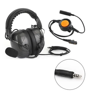 7.1-C5 Adjustable Noise Cancelling Headset pour Hytera PD780/700/580/788/782/785 - Zdjęcie 1 z 17