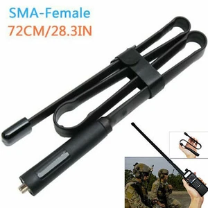 Two Way Radio 72cm Foldable Tactical Antenna SMA-Female for Baofeng UV-5R/82 US - Zdjęcie 1 z 4