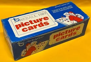 1989 Topps BASEBALL Venditore BOX 500 Carte Non Cercate Johnson, Sheffield, Biggio - Foto 1 di 3
