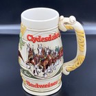 Vintage 1983 Budweiser Clydesdale Beer Stein Ceramarte Brazil Promotional - S24 for sale