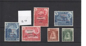 Adén (20) George V1 1943/46 - selección definitiva etc. - Como nuevo - SG Cat £3 - Imagen 1 de 1