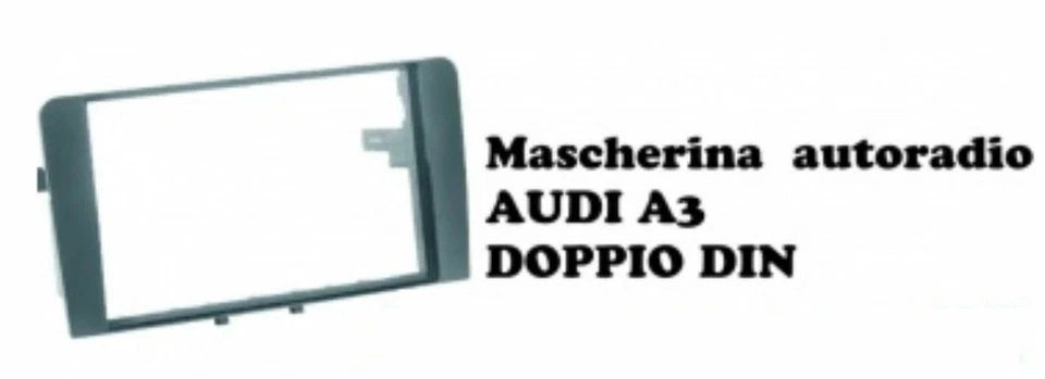 MASCHERINA  AUTORADIO AUDI A3 2004>  2-DIN - Immagine 1 di 1