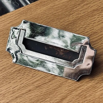 De Colección Bernhardt DIXIE Campaigner Cromo Campaña Cajón Tirar Muebles Parte 19345 Foto 1 de 4