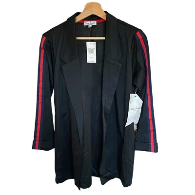 NWT Almost Famous Crave Fame Open Front Blazer Jacket Womens Large - Image 1 of 4