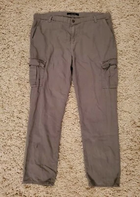 J Brand Vin Garris Olive 绿色女式工装踝懒人裤 32x29 码 — 第 1/4 张图片