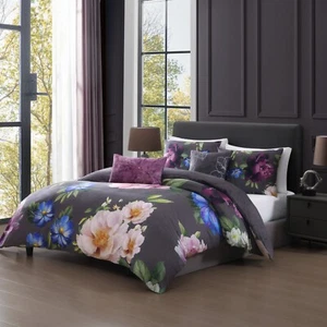 3 Piece King Final Sale Comforter Set 100% Cotton 200 Thread Count - Velour - Picture 1 of 8