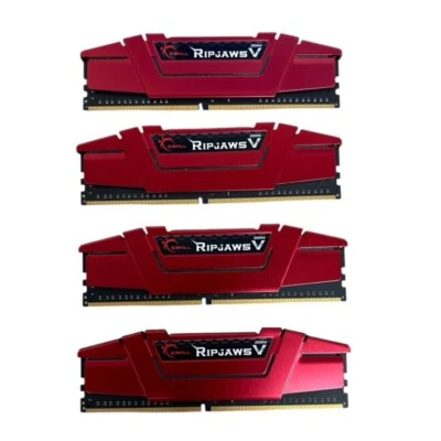 4x G.Skill RipJaws V 16GB (2x8GB) RAM DDR4 3000MHz F4-3000C16D-16GVRB - Image 1 of 4