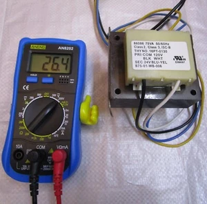 86086 Henny Penny Stepdown Transformer 120V 24V 75VA Foot Mount Circuit Breaker - Picture 1 of 11