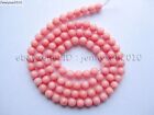 Pink Natural Coral Gemstone Round Spacer Beads 16'' 2Mm 3Mm 4Mm 5Mm 6Mm 7Mm 8Mm