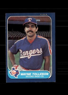 1986 Fleer - Wayne Tolleson #573 - Image 1 of 2