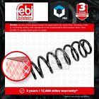 2x Coil Springs (Pair Set) fits AUDI A3 8V 1.8 Rear 12 to 16 Suspension Febi