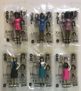 2022 Burger King Celebrates Inclusion With BARBIE Fashionistas Toys Lot Of 6 - Picture 1 of 7