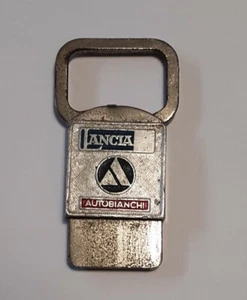 Vecchio Portachiavi a molla AUTO LANCIA AUTOBIANCHI OSSENA VARESE (old keyring) - Imagen 1 de 4
