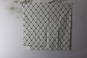 Highland Court, Artemis, Embroidered Novelty, 27" W X 27" L, Various Colors - Picture 1 of 4