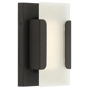 Access Lighting 20001LEDDMG-BRZ/SDG Hubert LED 8 inch Bronze Outdoor Wall Sconce - Picture 1 of 5