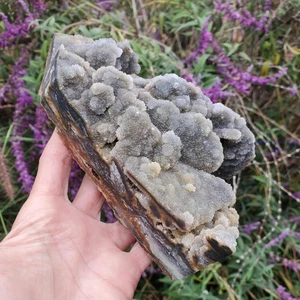 Sphalerit Kristall Zucker Druzy Präparat Quarzturm 932 Gramm - Bild 1 von 19