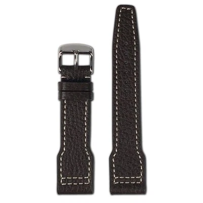 Buffalo Leather Watch Band | Mocha | Typhoon | IWC Style - Image 1 of 2