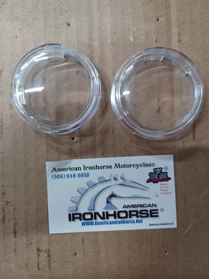 Lente señal de giro "CLARA" AMERICAN IRONHORSE. Foto 1 de 1