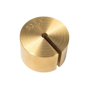 Weight Brass, Slotted, 500g - Picture 1 of 2
