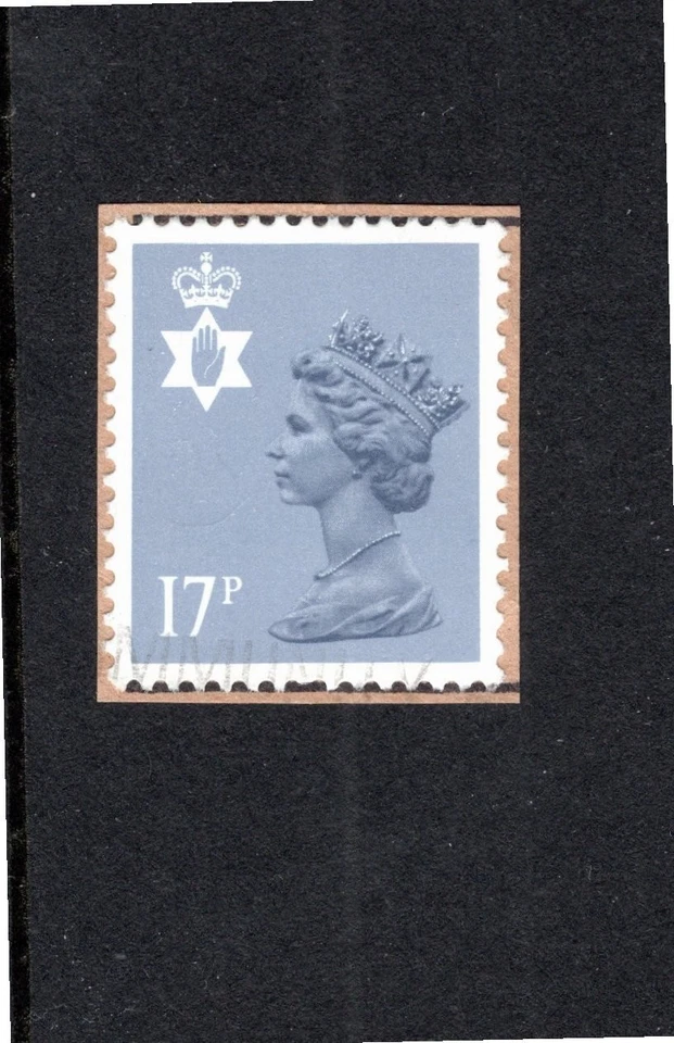 SG NI43 Ea Northern Ireland  17p Type II 2  STAMP used - Image 1 of 1
