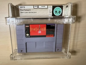 Final Fantasy II 2 Super Nintendo SNES Game Cartridge Wata 9.0 - Picture 1 of 2
