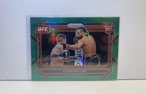 Kyler Phillips 2023 Panini Prizm UFC Green Prizm Card #55 - Picture 1 of 2