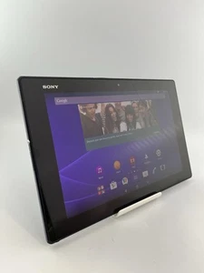 Sony Xperia Z2 Tablet SGP521 Black 10.1" 16GB Unlocked Android Tablet Cracked - Picture 1 of 24