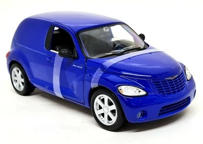 Maisto 1/18 - Chrysler Panel Cruiser Dark Blue Diecast Model Car - Image 1 of 4