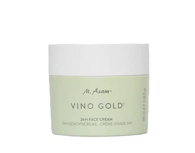 M. Asam Vino Gold 24h Gesichtscreme 100 ml Tages + Nachtcreme XXL Pflegeprodukt - Bild 1 von 2