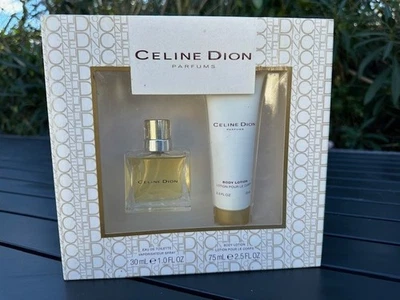 COFFRET CELINE DION  PARFUMS  DE COTY  Eue de toilette 30 ML + LOTION 75 ML - Imagen 1 de 2