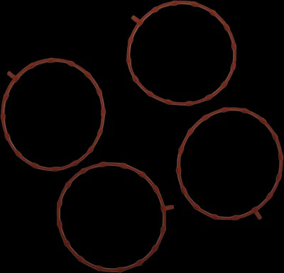 Cometic Intake Manifold to Throttle Body Seal 4 pk Road Glide CVO 18-24 Foto 1 de 4